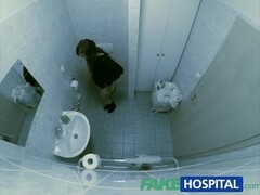 FakeHospital Dirty milf sex addict gets fucked by the doctor while her husband waits Thumb