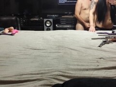 She fucked my ass hard painal pegging strapless dildo bondage femdom Thumb