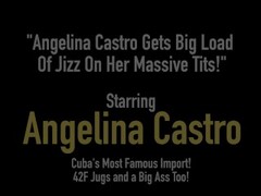 Angelina Castro Gets Big Load Of Jizz On Her Massive Tits! Thumb