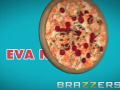 Brazzers - Hot Milf Eva Notty gets Naughty with the pizza boy Thumb