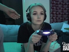 Gamer Girl Multitasks! Thumb