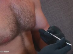 Brian Bonds Extreme Cock Sounding and Jerk-Off! Thumb