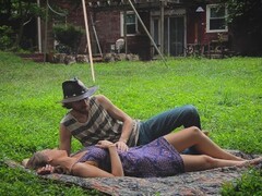 Sexy Hippies - Backyard Love Making (public) Thumb