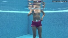 Lady Dee horny shy Czech teen swimming Thumb