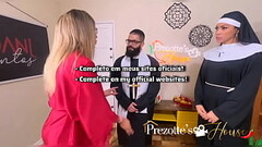 Look how delicious, Chapter 4 - Priest fucking nun ends in a big orgy at Prezotte&#039_s House, subs Thumb