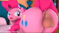 Pinkie Pie Fart Fucked from Behind (Fart edit by Wceen) Thumb