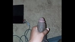 Quick massage of dick and balls three Thumb