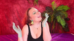 ASMR gloves - Arya Grander fetish video Thumb