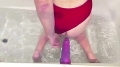 Red Bathing Suit and Purple Pile Driver - 90seconds Thumb