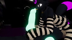 (VR) Umbreon slut loves her brother&#039_s cock Thumb