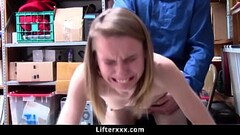 Blonde Teen Catarina Caught Shoplifting Fucked By Mall Cop After Discussing - Lifterxxx Thumb