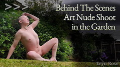 Behind the scenes - Shooting Art Nudes in the Garden with DGPhotoArt Thumb