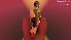 Toph Footjob Thumb