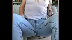 Real Orgasm in Tight Levi Jeans Thumb