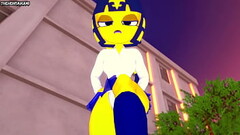 Hentai POV Feet Animal Crossing Ankha footjob Thumb