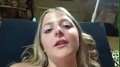 18YO FIRST TIMER BLONDE BLUE EYES DOLL FACE DOES HARDCORE XXX PORN Thumb