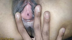 My Creamy Tight Pussy Getting Happy With My New Neighbour&#039_s Fingers Thumb