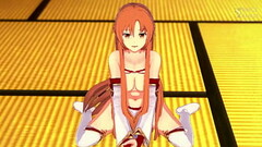 Asuna JOI jerk off instructions pussy play and cum countdown Thumb