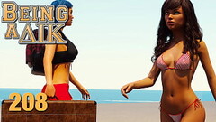 BEING A DIK #208 &bull_ We do like those hotties on the beach Thumb