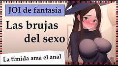 Las brujas del sexo. Brujita timida ama el anal. JOI COMPLETO en espa&ntilde_ol. Thumb