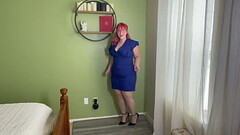 BBW Striptease, Dancing and Jiggling her fat belly for your pleasure. Dance to Candyman and get nake Thumb