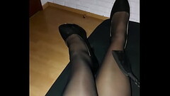 WHERE ARE YOU? I&#039_M WAITING FOR YOU. FOOTFETISH IN PANTYHOSE. THE MISTRESS WAITS FOR HER GUY. Thumb