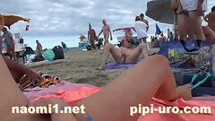 girl masturbate on beach Thumb