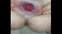 Anal with bottle after shower 4 Thumb