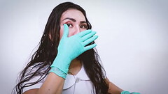 ASMR Latex Gloves Nurse Thumb