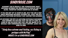 Sindy Rose extreme anal fucking, ass fisting &amp_ prolapse with Mr.Play Thumb