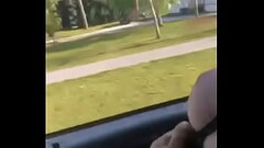 My wife and her friend Kayla drive-by flashing Thumb