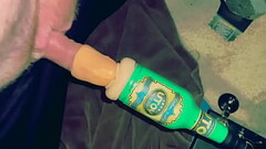 Playing with my Cock Sleeve for the first time Fleshlightman1000 Thumb