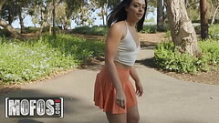 Skater Girl (Sophia Burns) Exposes Her Ass To (Charles Dera) To Get A Better View Of His Big Dick -  Thumb