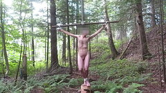 Nuisette007 crucified in the forest Thumb